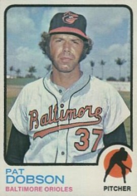 1973 Topps Pat Dobson #34 Baseball Card