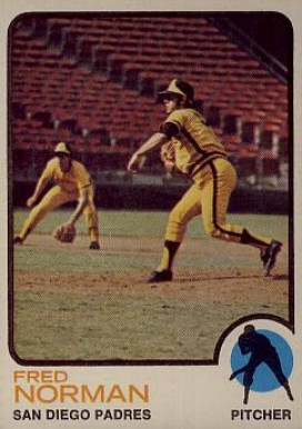 1973 Topps Fred Norman #32 Baseball Card