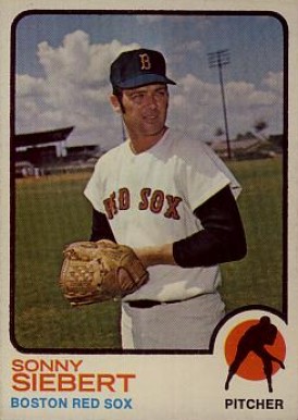 1973 Topps Sonny Siebert #14 Baseball Card