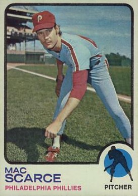 1973 Topps Mac Scarce #6 Baseball Card