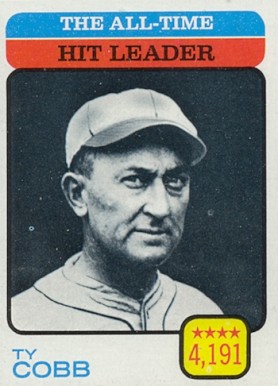 1973 Topps All Time Hit Leader #471 Baseball Card