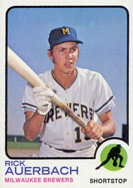 1973 Topps Rick Auerback #427 Baseball Card