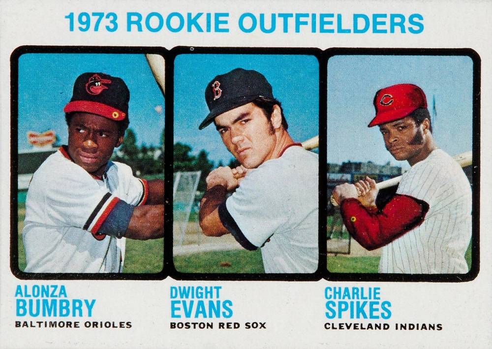 1973 Topps Rookie Outfielders #614 Baseball Card