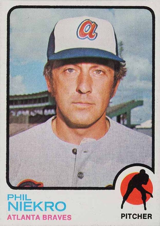 1973 Topps Phil Niekro #503 Baseball Card