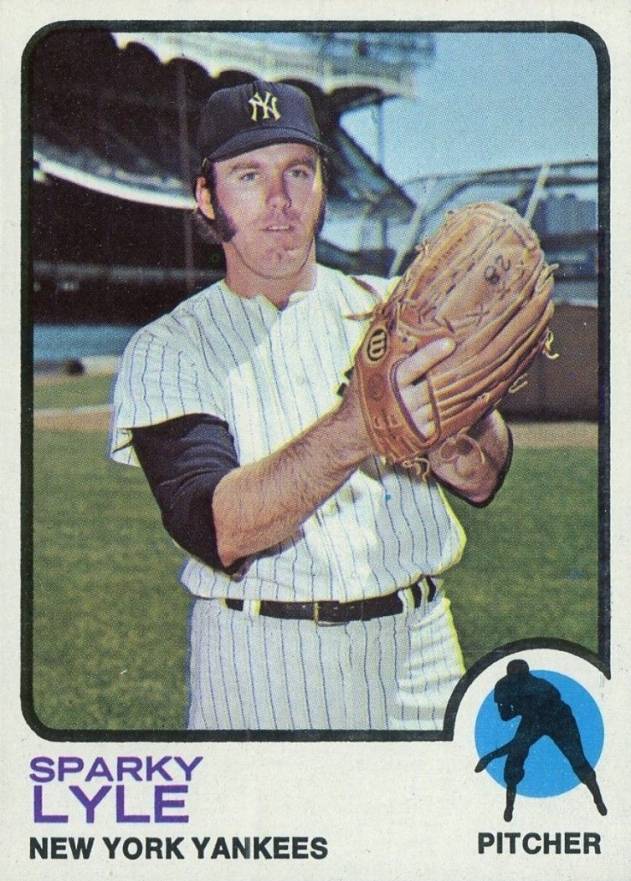 1973 Topps Sparky Lyle #394 Baseball Card