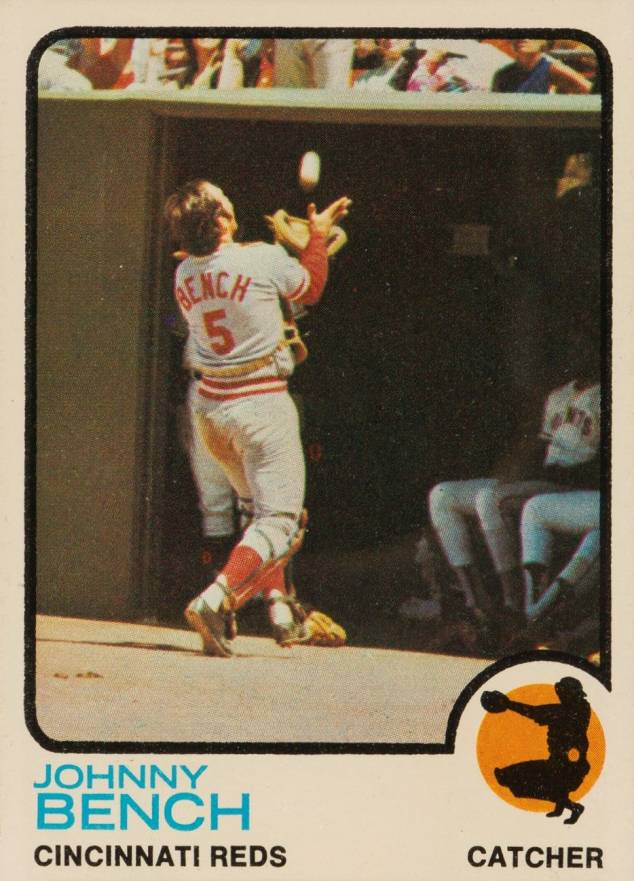 1973 Topps Johnny Bench #380 Baseball Card