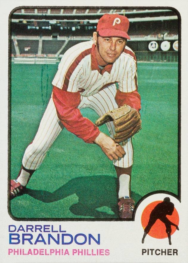 1973 Topps Darrell Brandon #326 Baseball Card