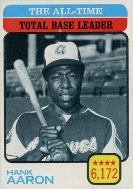 1973 Topps All Time Total Base Leader #473 Baseball Card