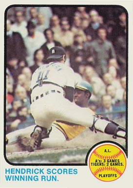 1973 Topps A.L. Playoffs #201 Baseball Card
