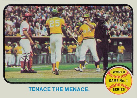 1973 Topps World Series Game 1 #203 Baseball Card