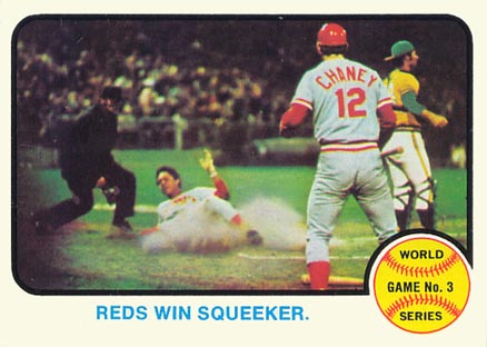 1973 Topps World Series Game 3 #205 Baseball Card