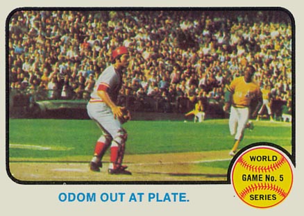 1973 Topps World Series Game 5 #207 Baseball Card