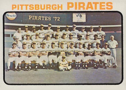 1973 Topps Pittsburgh Pirates Team #26 Baseball Card
