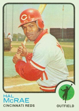 1973 Topps Hal McRae #28 Baseball Card