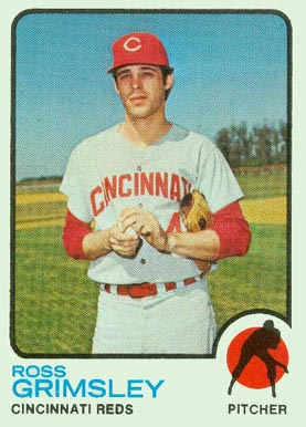 1973 Topps Ross Grimsley #357 Baseball Card