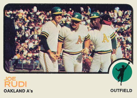 1973 Topps Joe Rudi #360 Baseball Card