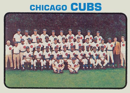 1973 Topps Chicago Cubs Team #464 Baseball Card