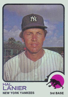 1973 Topps Hal Lanier #479 Baseball Card
