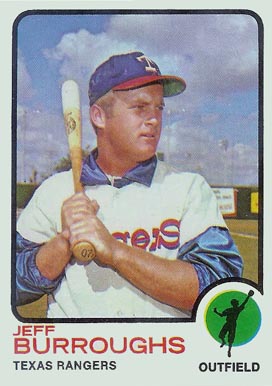 1973 Topps Jeff Burroughs #489 Baseball Card