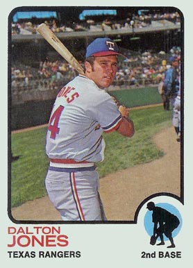 1973 Topps Dalton Jones #512 Baseball Card