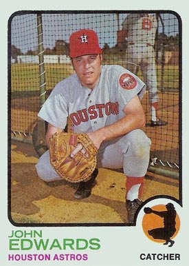 1973 Topps Johnny Edwards #519 Baseball Card
