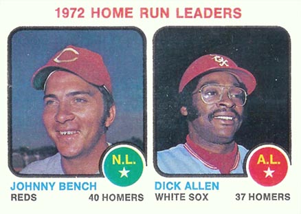 1973 Topps Home Run Leaders #62 Baseball Card