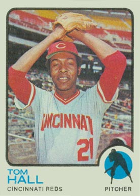 1973 Topps Tom Hall #8 Baseball Card