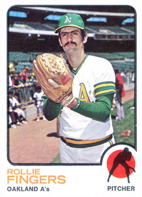 1973 Topps Rollie Fingers #84 Baseball Card