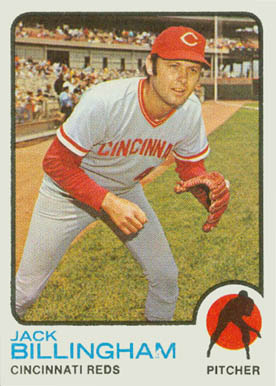 1973 Topps Jack Billingham #89 Baseball Card