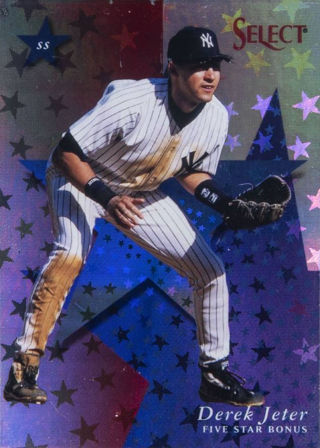 1998 Select Five Star Bonus  Derek Jeter #5 Baseball Card