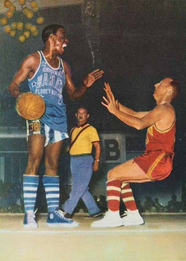 1958 Heinerle Globetrotters # Basketball Card