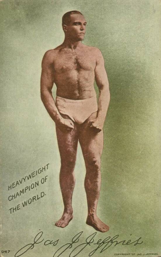 1907 Benham Indian Trading Co. Heavyweight Champion of the World #1047 Other Sports Card