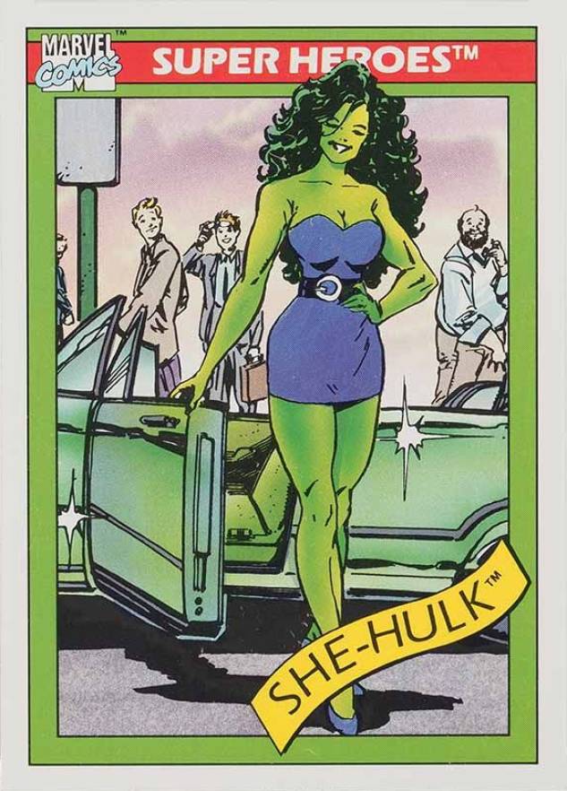 1990 Marvel Universe She-Hulk #39 Non-Sports Card