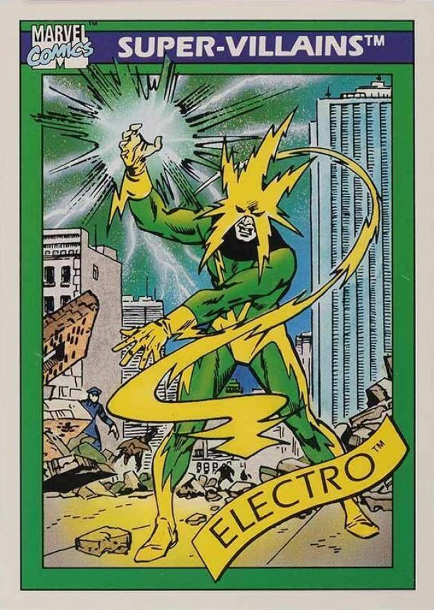 1990 Marvel Universe Electro #58 Non-Sports Card
