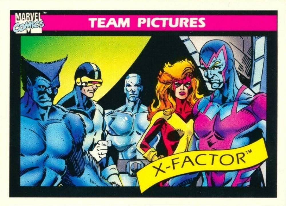 1990 Marvel Universe X-Factor #143 Non-Sports Card