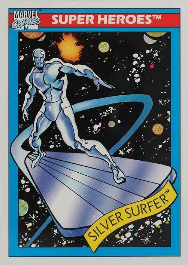 1990 Marvel Universe Silver Surfer #32 Non-Sports Card