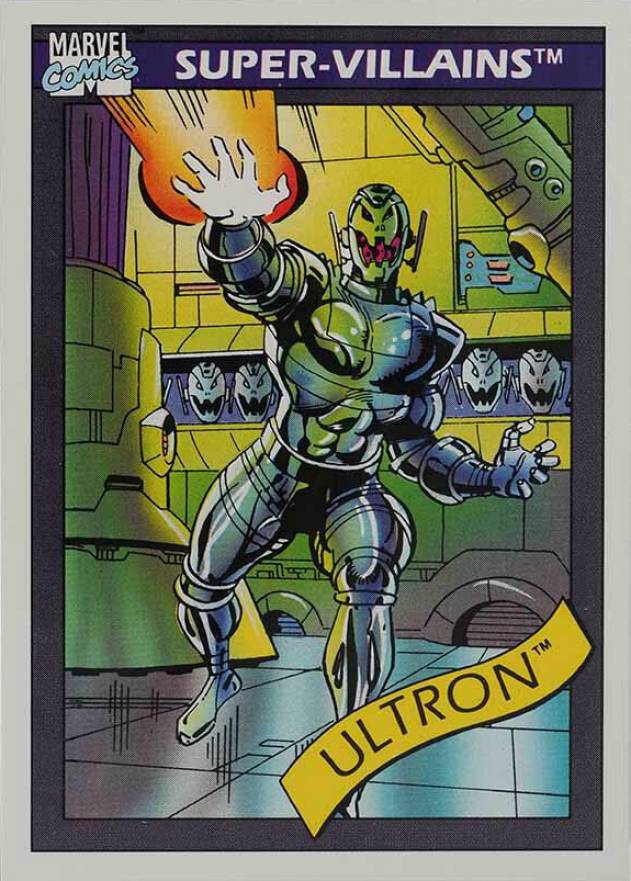 1990 Marvel Universe Ultron #61 Non-Sports Card