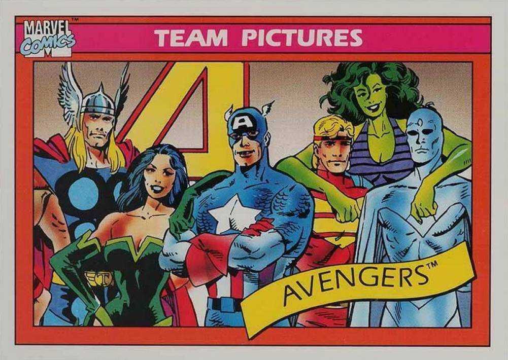 1990 Marvel Universe Avengers #138 Non-Sports Card