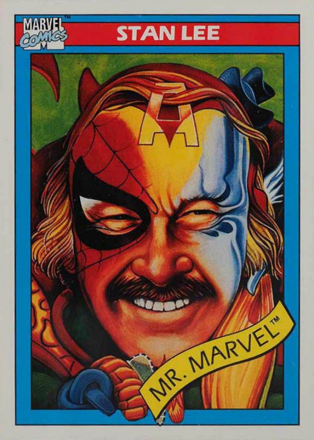 1990 Marvel Universe Stan Lee #161 Non-Sports Card