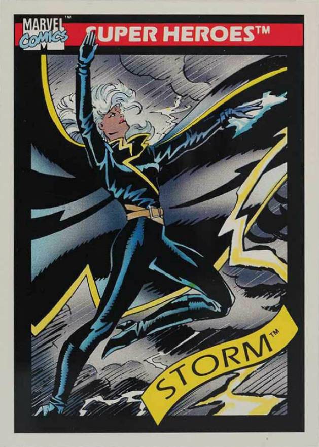 1990 Marvel Universe Storm #24 Non-Sports Card