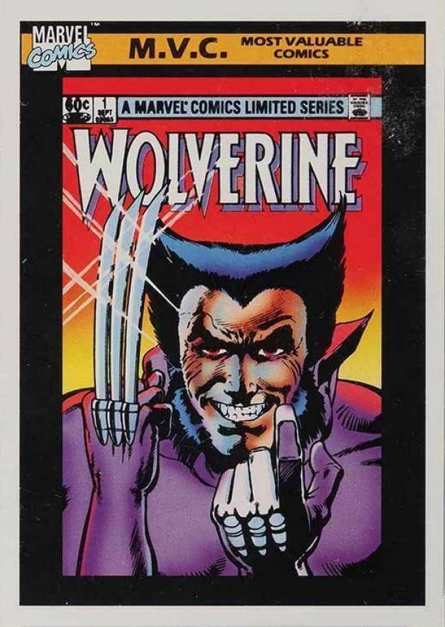 1990 Marvel Universe Wolverine Limited Series #1 #133 Non-Sports Card
