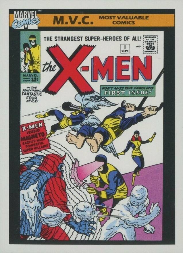 1990 Marvel Universe X-Men #1 #125 Non-Sports Card