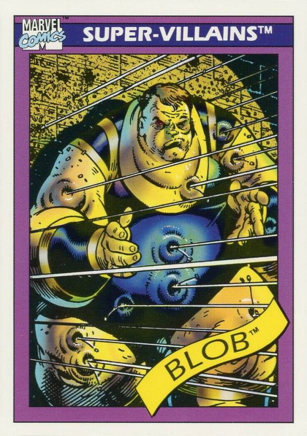 1990 Marvel Universe Blob #71 Non-Sports Card