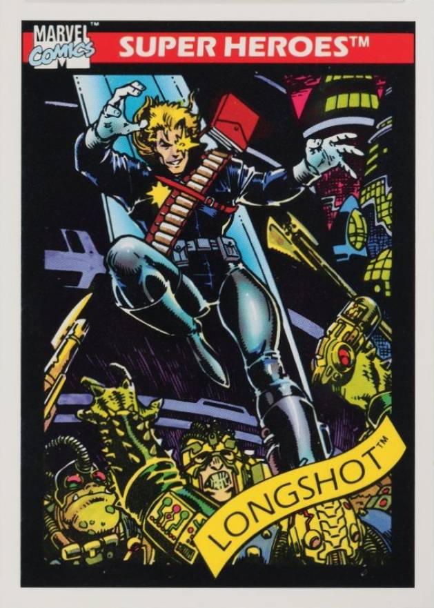 1990 Marvel Universe Longshot #45 Non-Sports Card