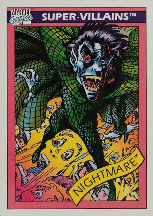 1990 Marvel Universe Nightmare #56 Non-Sports Card