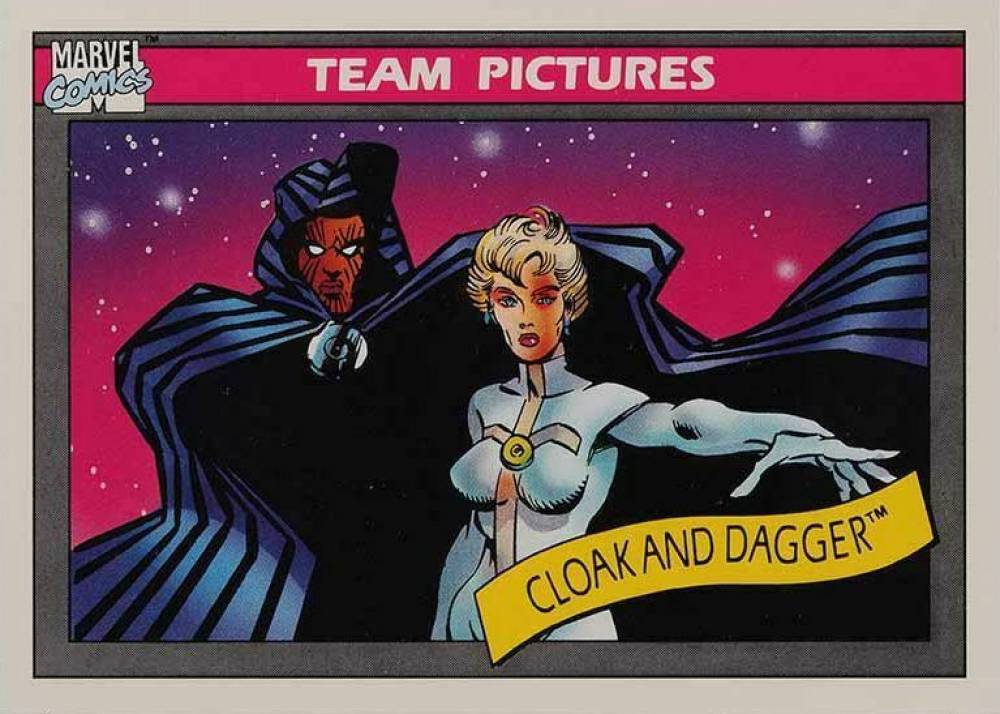 1990 Marvel Universe Cloak and Dagger #141 Non-Sports Card