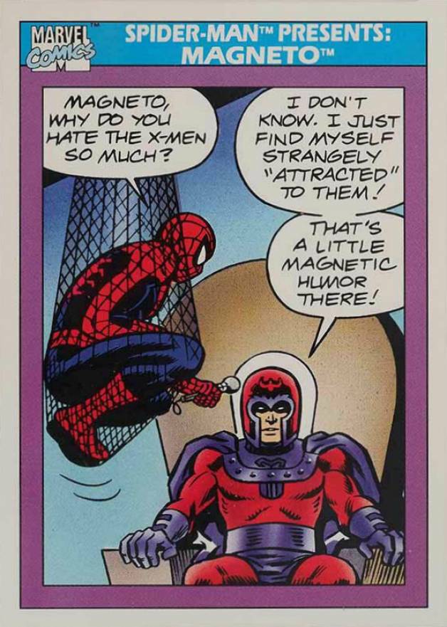 1990 Marvel Universe Magneto #156 Non-Sports Card