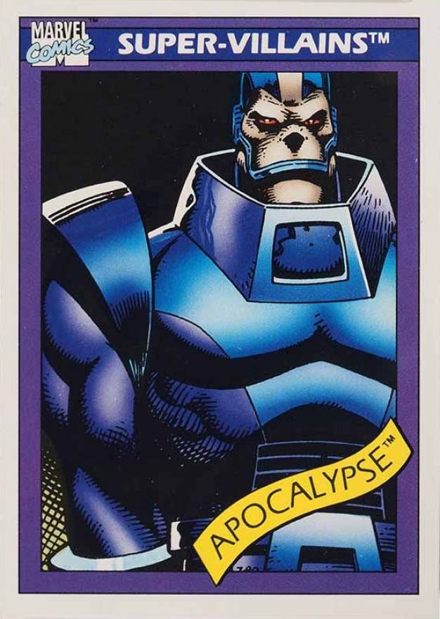 1990 Marvel Universe Apocalypse #80 Non-Sports Card