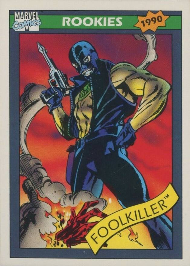 1990 Marvel Universe Foolkiller #87 Non-Sports Card