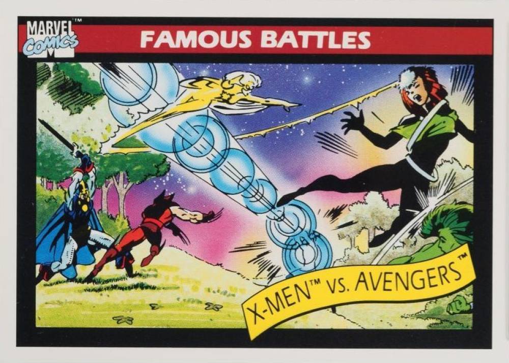 1990 Marvel Universe X-Men vs Avengers #99 Non-Sports Card